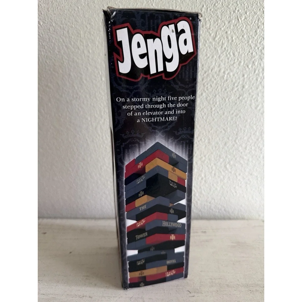 2014 Jenga Disney Theme Park Edition-The‎ Hollywood Tower Hotel-Hardwood Blocks